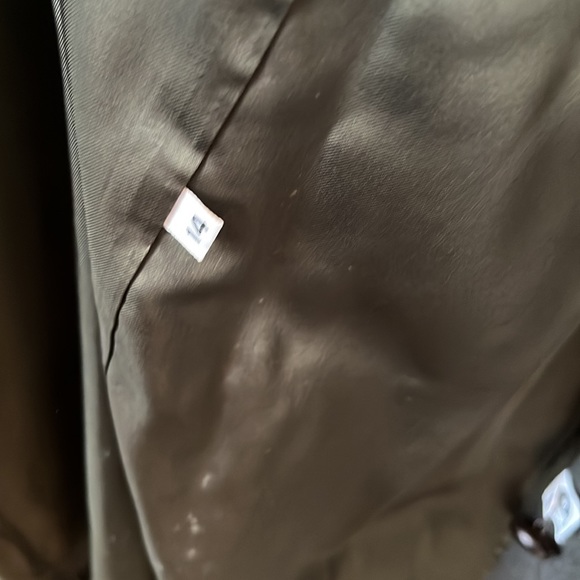 Women’s Forecaster  75%wool blend heavy coat, army green color, size 14, $40 - Picture 7 of 9